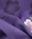 卒業式袴単品レンタル[柄あり]紫色に桜柄[身長153-157cm]No.307